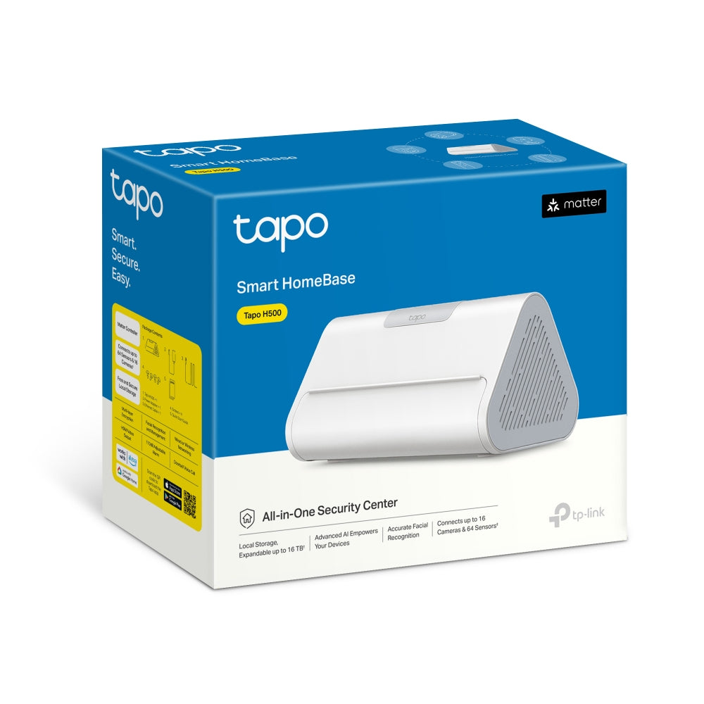 SMART HUB TP-Link, difuzor incorporat, necesar pentru senzorii Tapo, wireless "Tapo H500"