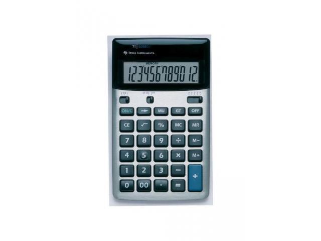 CALCULATOR de BIROU Texas Instruments TI-5018 "TI000606"