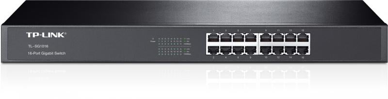 SWITCH TP-LINK 16 porturi Gigabit, carcasa metalica, rackabil TL-SG1016
