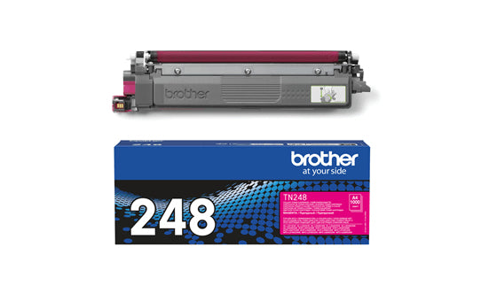 Toner Original Brother Magenta, TN248M, pentru HL-L3220|L3240|HL-L8230|L8240|DCP-L3520|DCP-L3560|MFC-L3740|MFC-L8340|MFC-L8390, 1K, "TN248M"