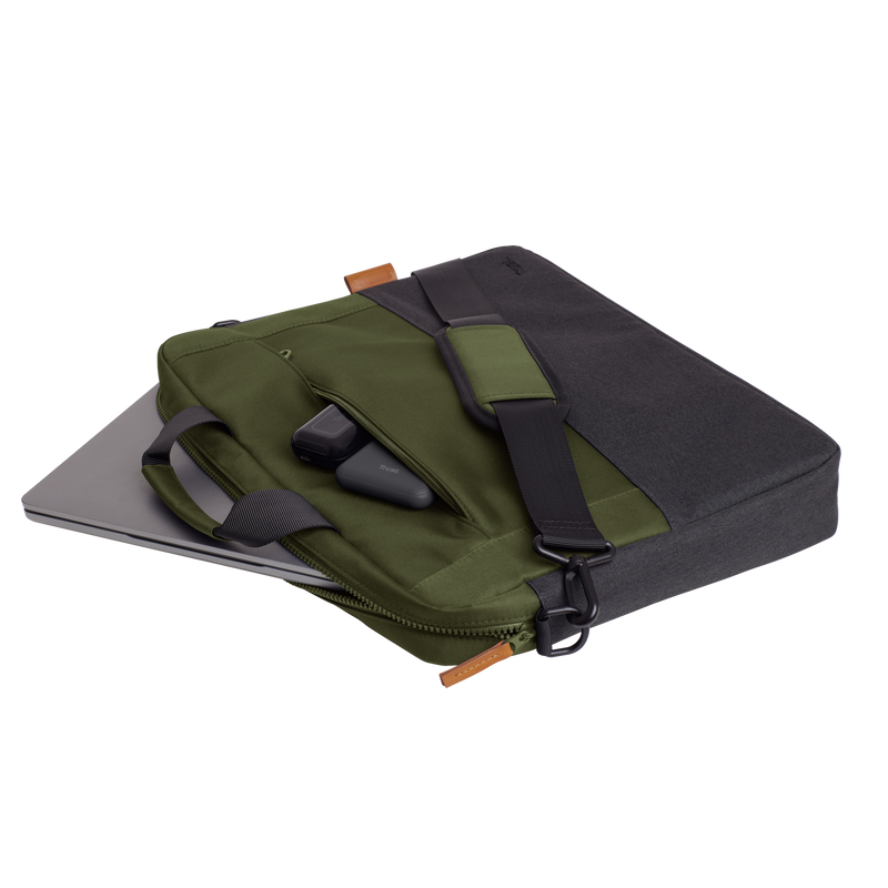 Geanta laptop Trust Lisboa 16", verde "TR-25245"