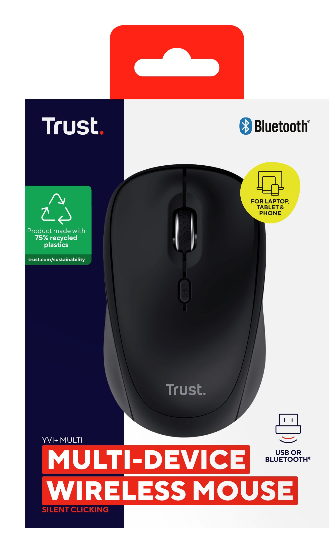 Trust Yvi Wireless Mouse - black "TR-25440"