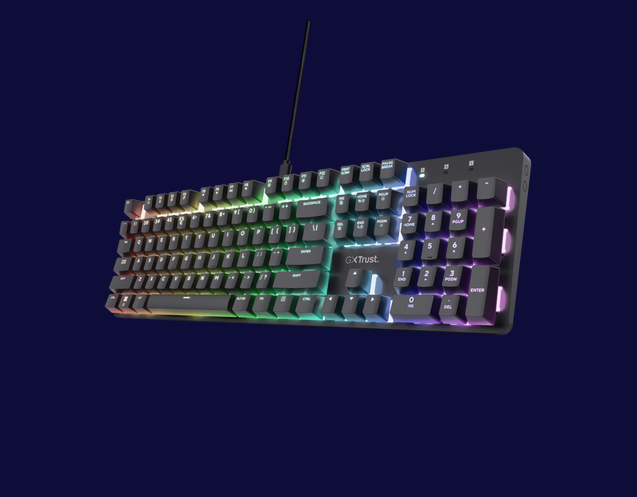 Tastatura mecanica Trust GXT 871 Zora ng "TR-25510"