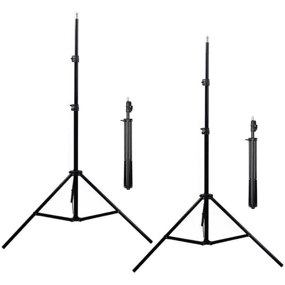 Trepied, Flippy, 210 cm, Metalic, Extensibil, 5 x 5 x 71 cm, Negru