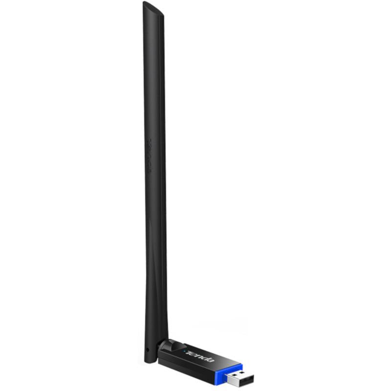 ADAPTOR RETEA Tenda AC650, extern wireless 2.4 GHz, USB 2.0 port, 650 Mbps, antena externa x 1, "U10"