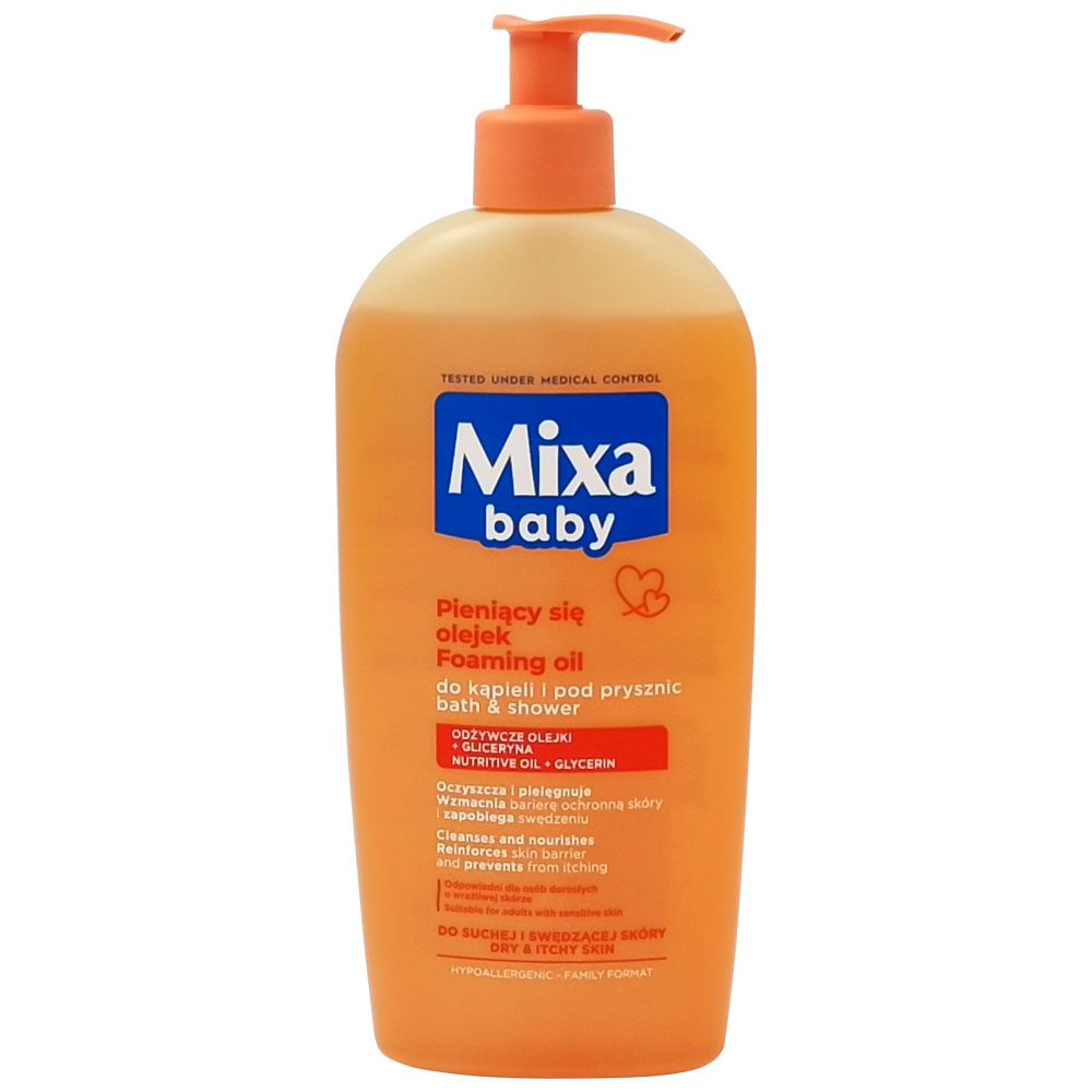 Ulei, Mixa, Spumant Baie si Dus 400 ml Baby 2in1