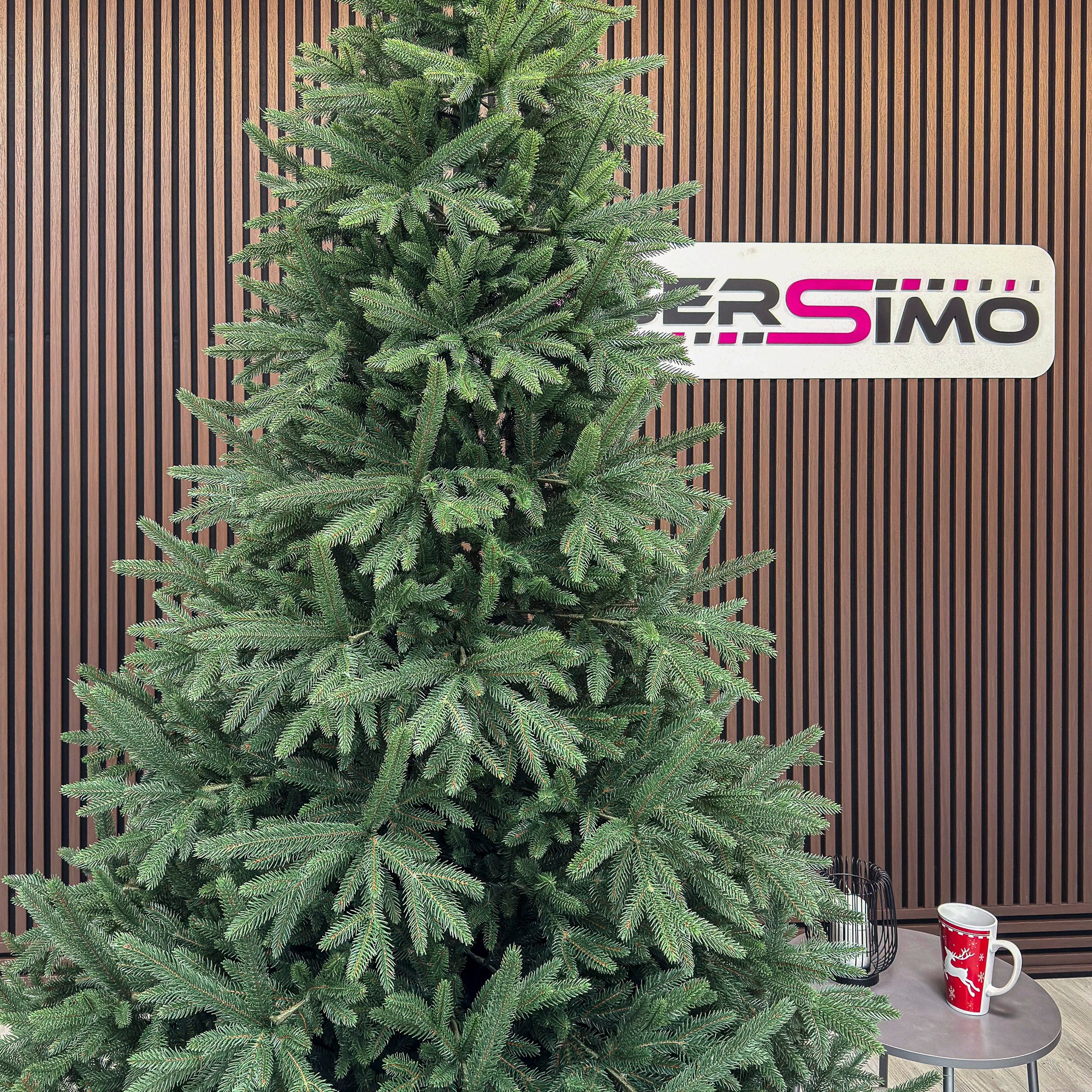 Brad artificial Christmas Deluxe by Sersimo, Alpine, verde, integral 3D, 250 cm