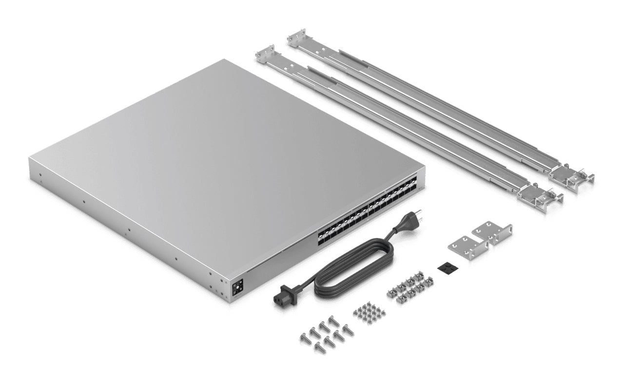 Ubiquiti Layer 3 Etherlighting USW-Pro-XG-Aggregation-EU for high-capacity 25G SFP28 connections "USW-PRO-XG-AGGREGATION-EU"