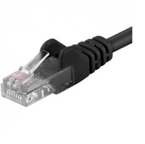 Patchcord UTP RJ45-RJ45 Cat.6, 2m, negru "UTP-6-2-BK"