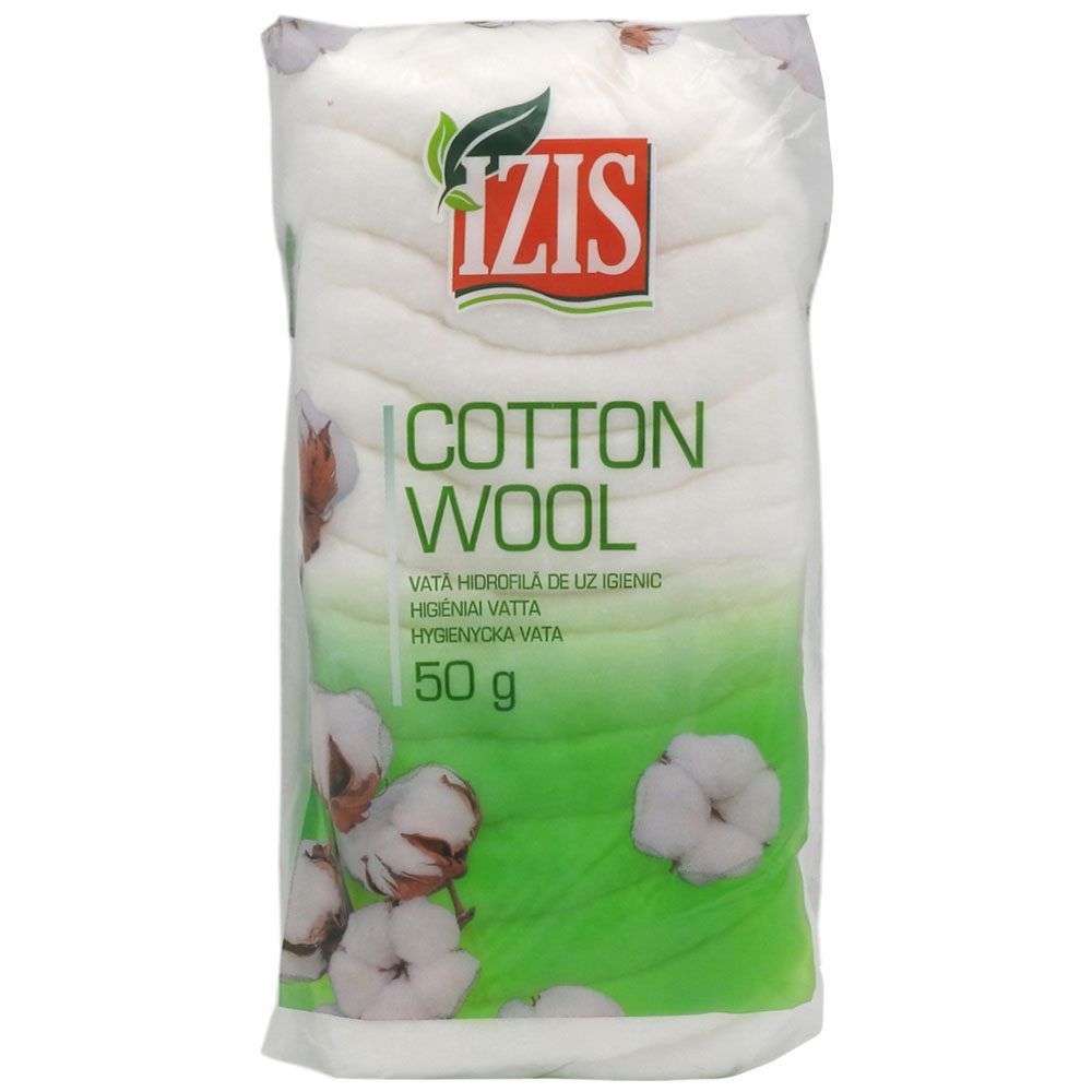 Vata, Izis, Hidrofila 50 g Set 20 buc