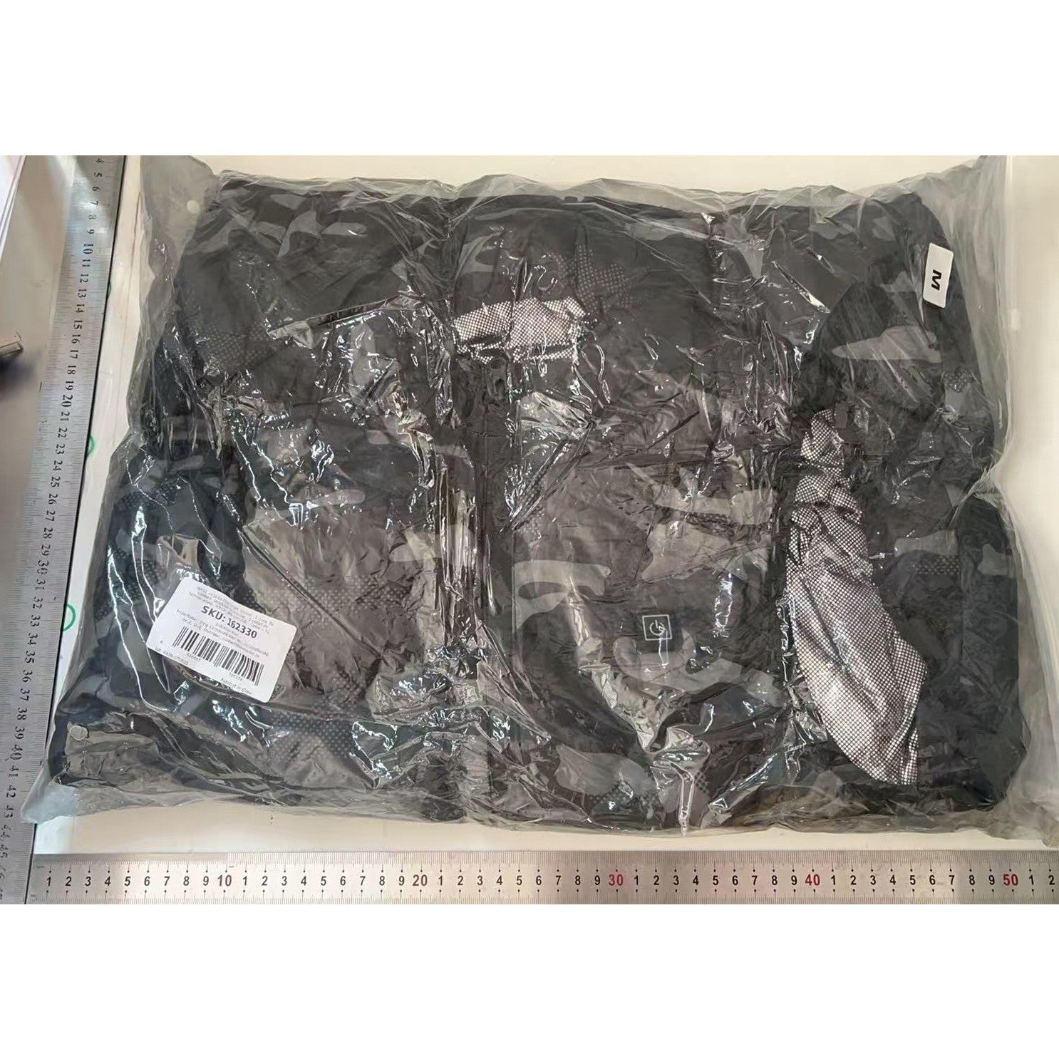 Vesta cu Incalzire, Unisex, 2 Zone de Incalzire, Umplutura Bumbac, 3 Trepte de Temperatura, Incarcare USB, Albastru, 45 - 50 kg, Marime M