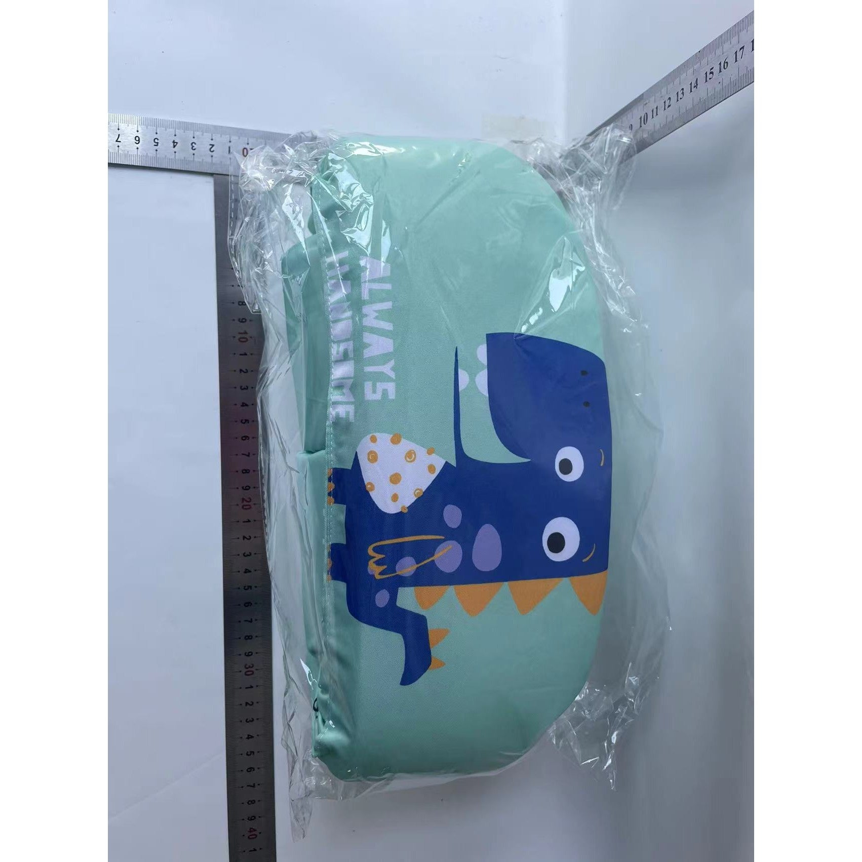 Vesta de salvare pentru copii cu aripioare de inot, Verde, Model dragon