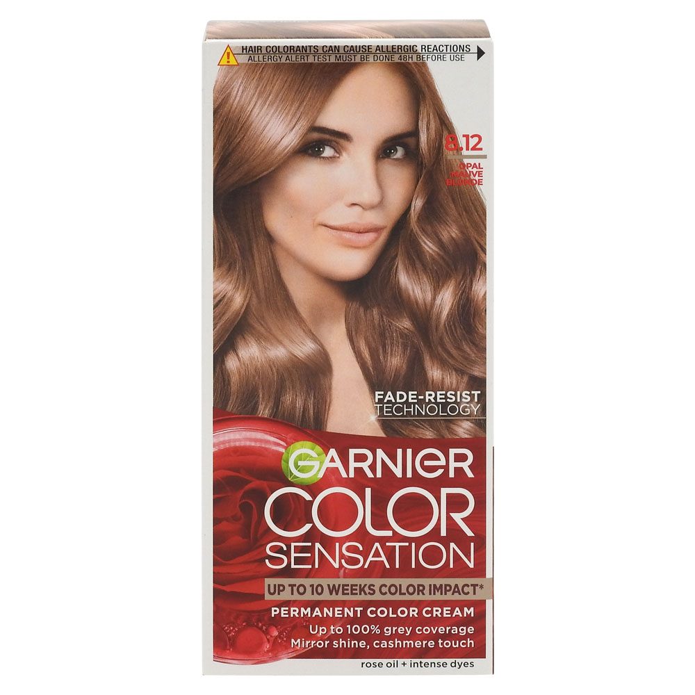 Vopsea pentru Par, Garnier Color Sensation, 8.12 Opal Mauve Blond