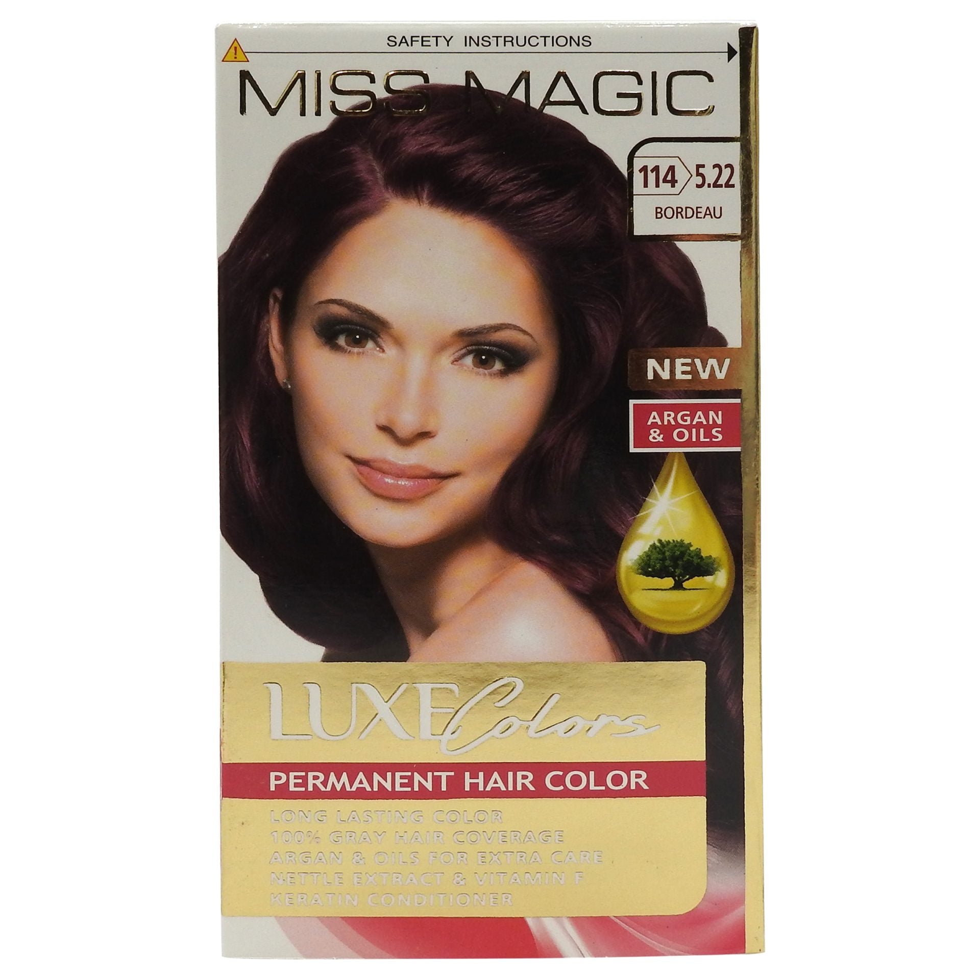 Vopsea pentru Par, Miss Magic, nr. 114 5.22 Bordeaux