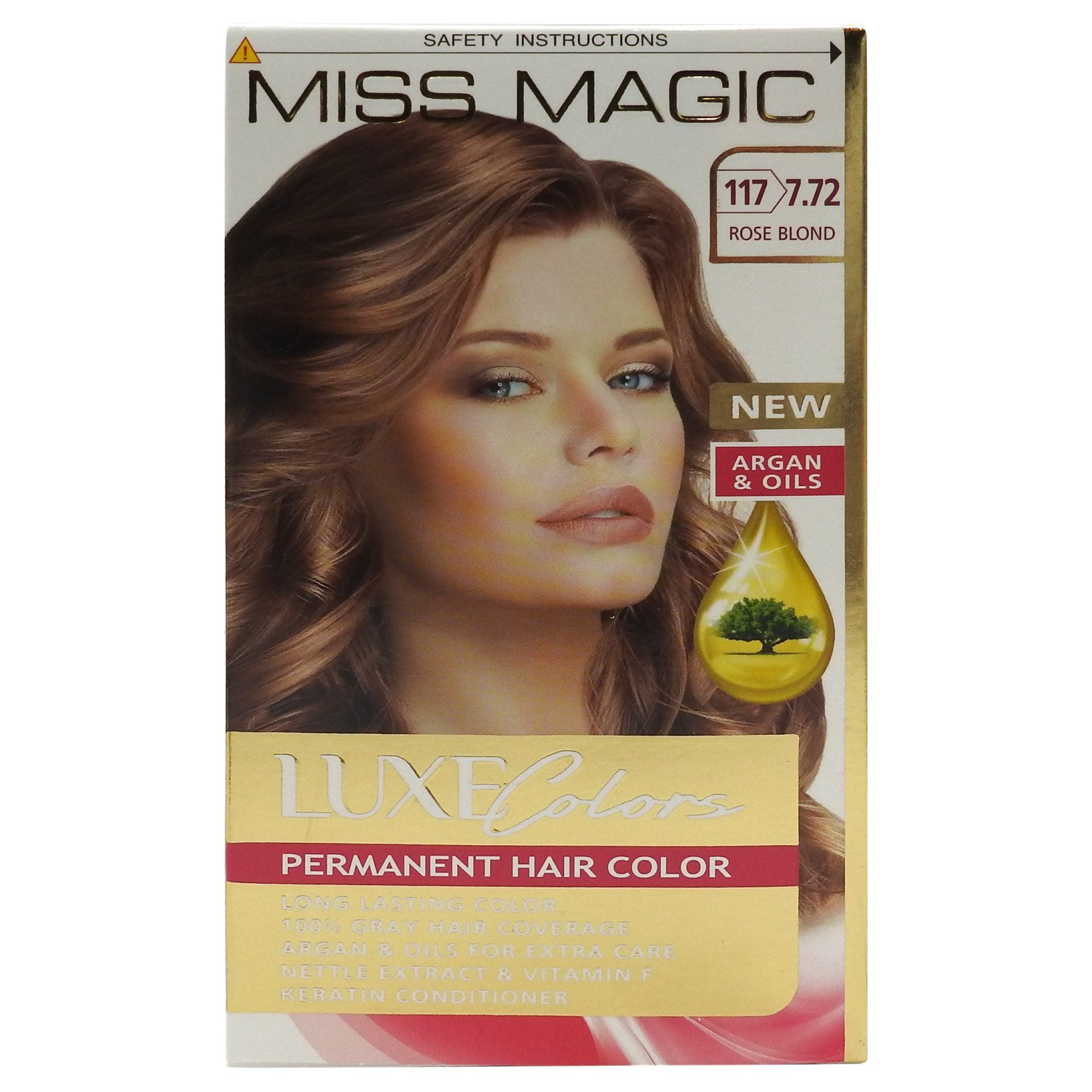 Vopsea pentru Par, Miss Magic, nr. 117 7.72 Blond Roscat