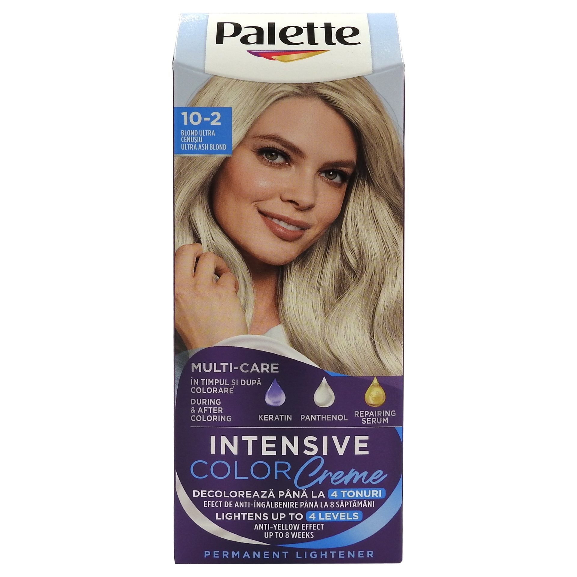 Vopsea pentru Par, Palette Icc, A10/10-2 Blond Ultra
