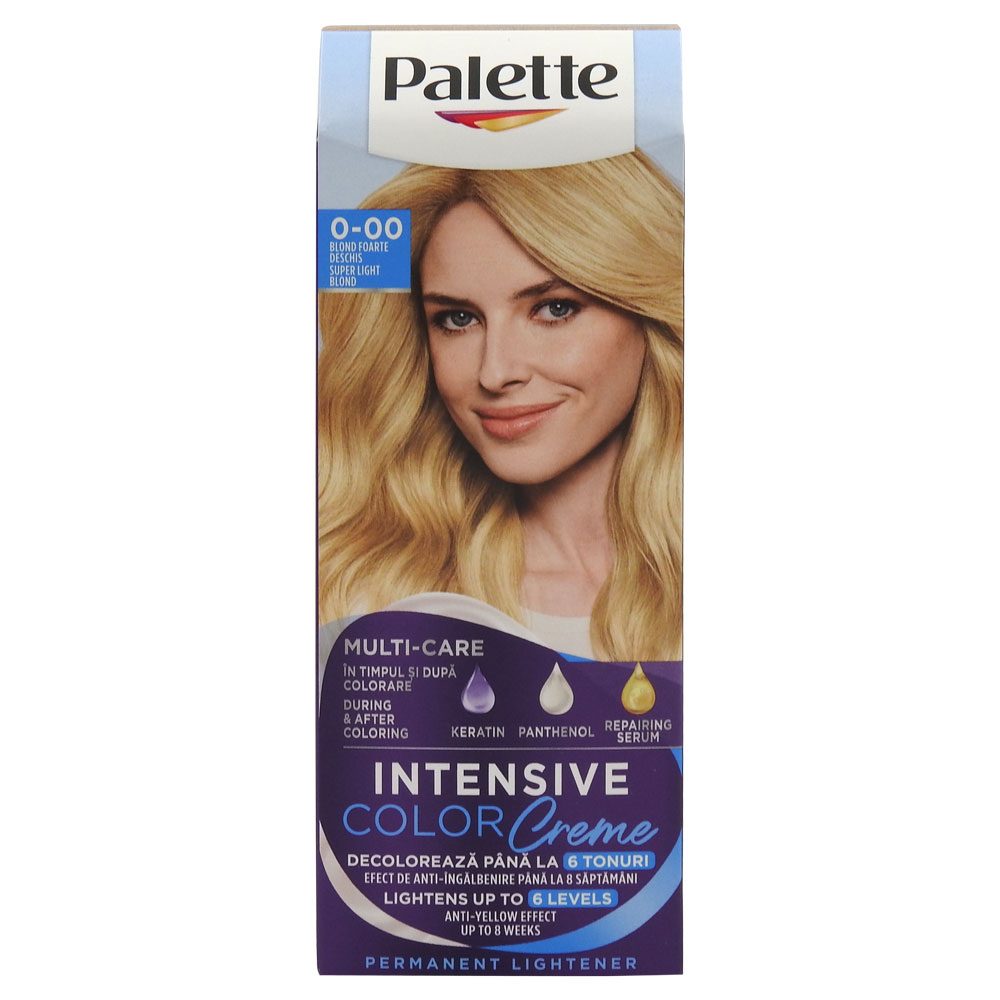 Vopsea pentru Par, Palette Icc, E20/0-00 Blond Super Deschis