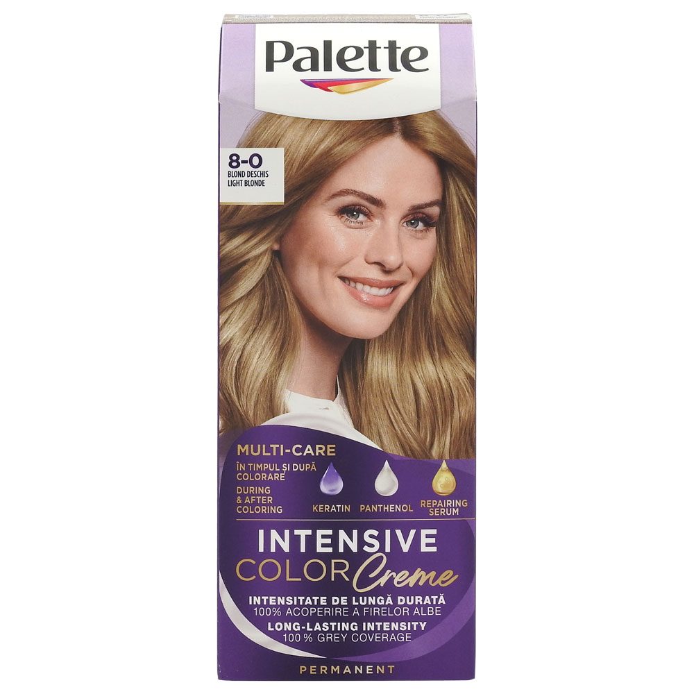 Vopsea pentru Par, Palette Icc, N7/8-0 Blond Deschis