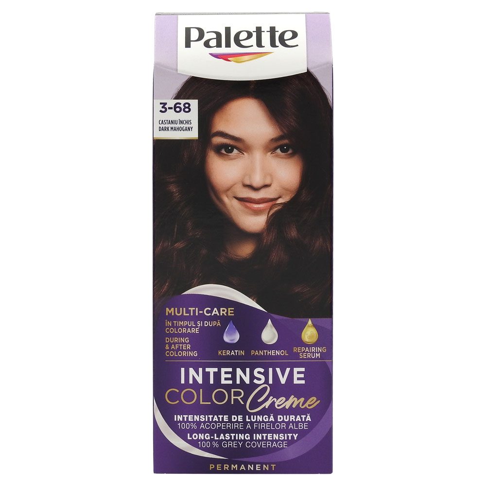 Vopsea pentru Par, Palette Icc, R2/3-68 Mahon Inchis