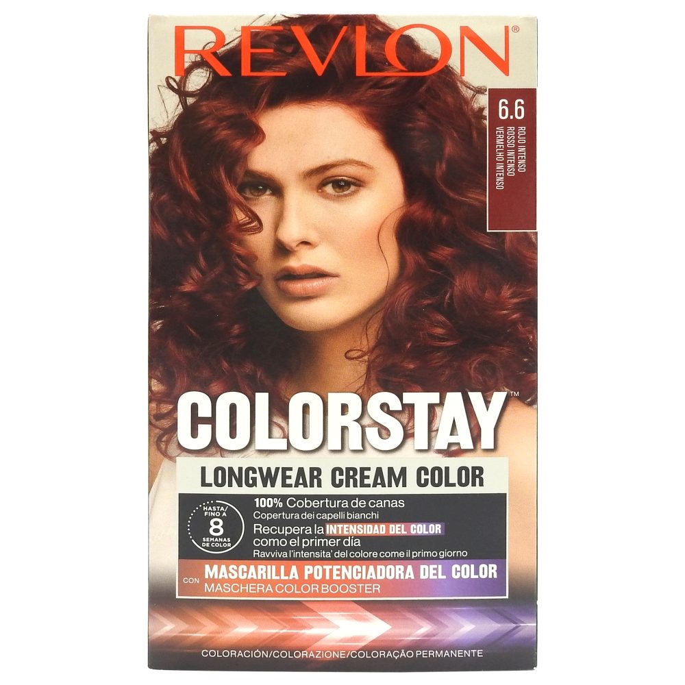 Vopsea pentru Par, Revlon Color Stay, 66 Intense Red