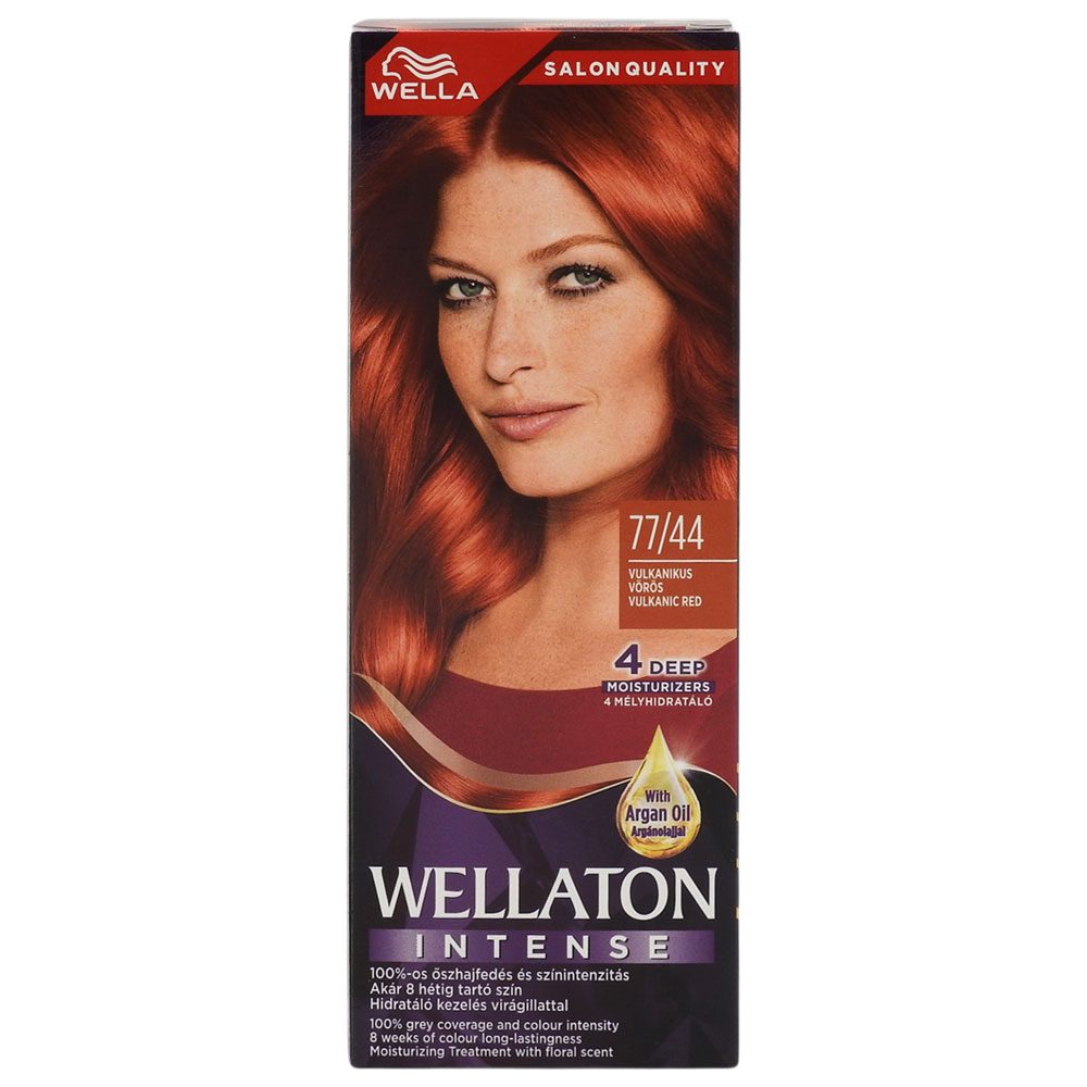 Vopsea pentru Par, Wellaton, 77/44 Rosu Vulcanic