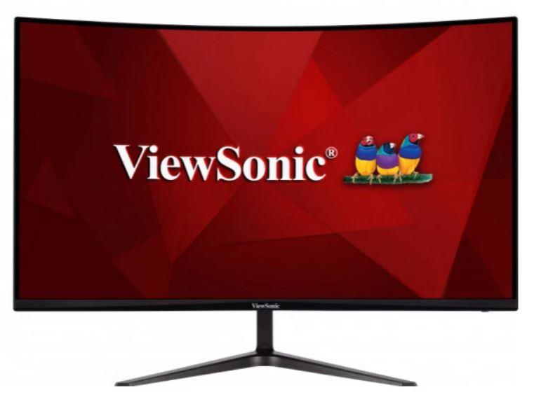 MONITOR ViewSonic 32 inch, Gaming, VA, Full HD (1920 x 1080), curbat, 300 cd/mp, 1 ms, HDMI x 2 | Display Port, "VX3218-PC-MHD"