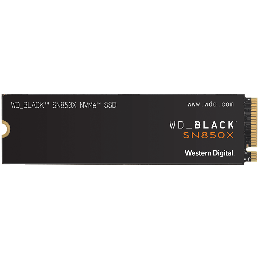 SSD WD Black SN850X 2TB M.2 2280 PCIe Gen4 x4 NVMe, Read/Write: 7300/6600 MBps, IOPS 1200K/1100K, TBW: 1200, "WDS200T2X0E"