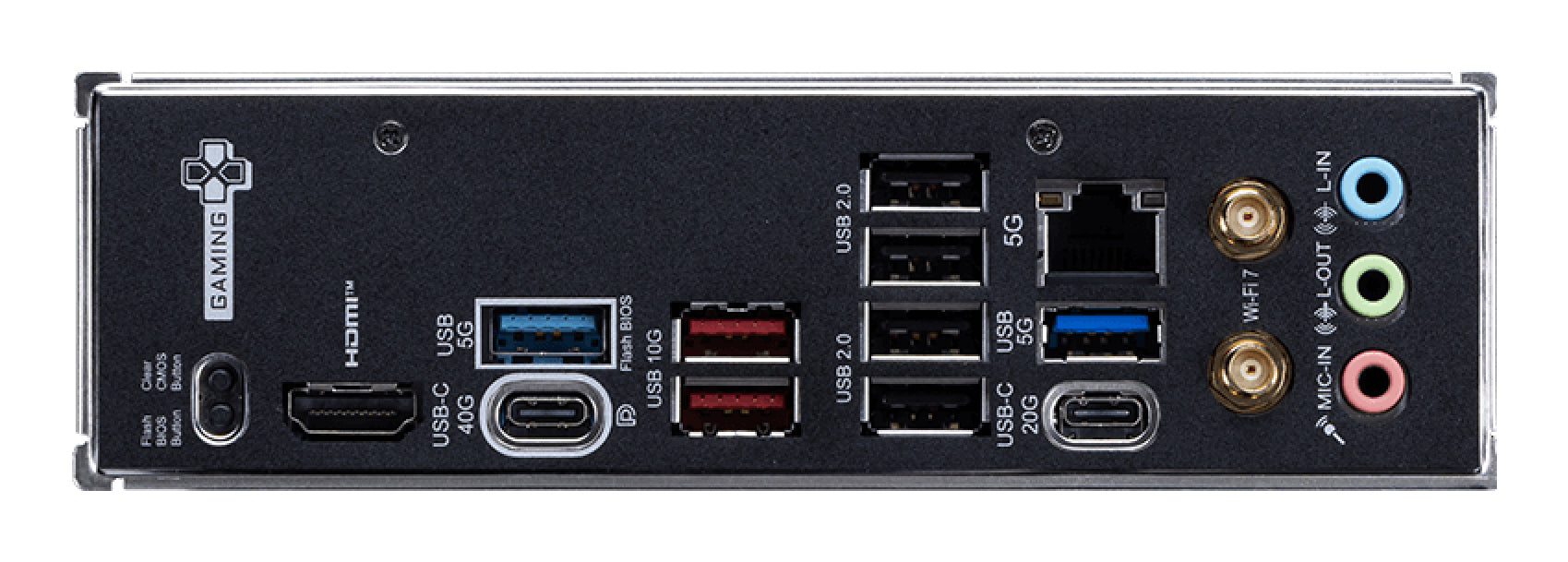 Placa de baza MSI X870E GAMING PLUS WIFI, AM5, ATX, BT, Negru 911-7E70-001 "X870E GAMING PLUS WIFI"