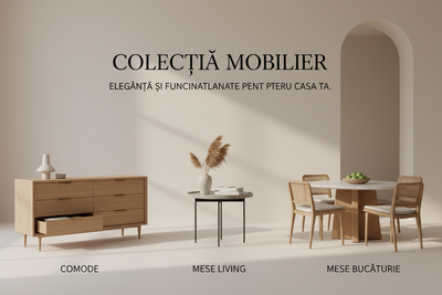 Comode, Mese Living și Bucătărie
