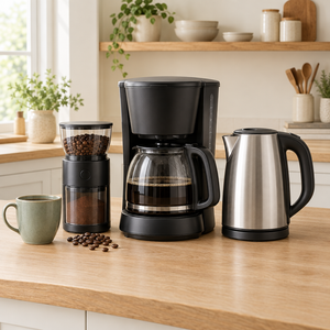 Cafetiere, fierbătoare și râșnițe