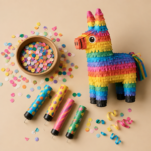 Confetti și pinata