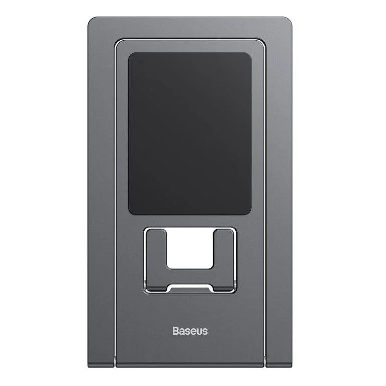 STAND Baseus smartphone sau tableta, pliabil, aliaj zinc, dimensiuni: 139.6*81*5.6 mm, gri "LUKP000013" - 6932172605896