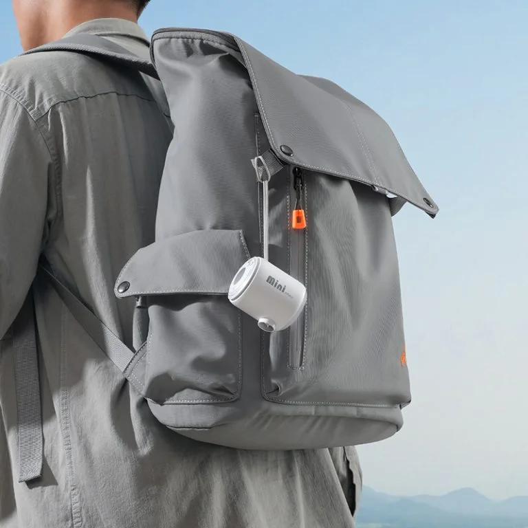 POMPA DE AER Baseus PocketGo Portable, acumulator integrat, 230L/min, alb "C11157700221-00" - 6932172635008