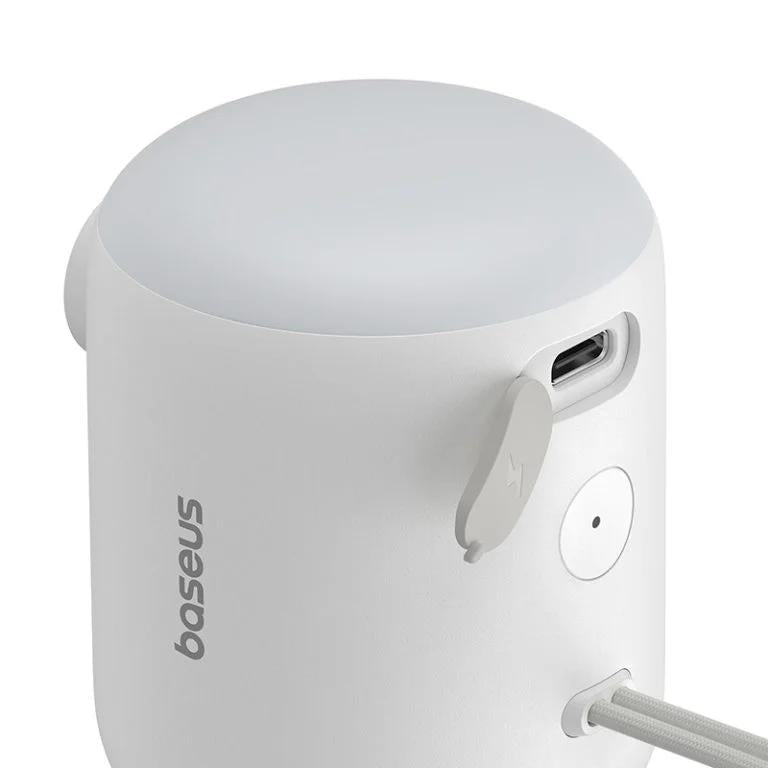 POMPA DE AER Baseus PocketGo Portable, acumulator integrat, 230L/min, alb "C11157700221-00" - 6932172635008