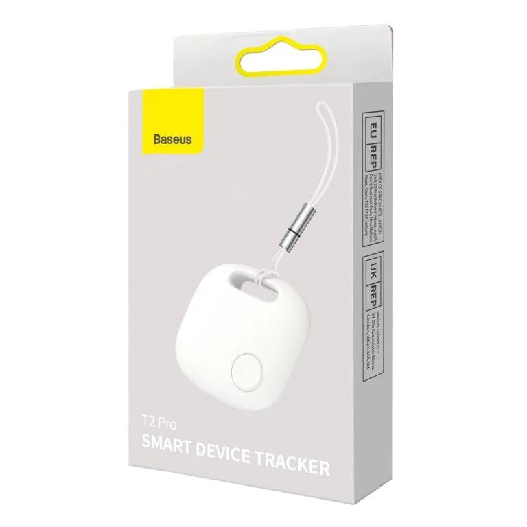 LOCALIZATOR Baseus T2 Pro, tag, durata viata baterie 365 zile, distanta localizare 10m, alb "FMTP000002" - 6932172604875