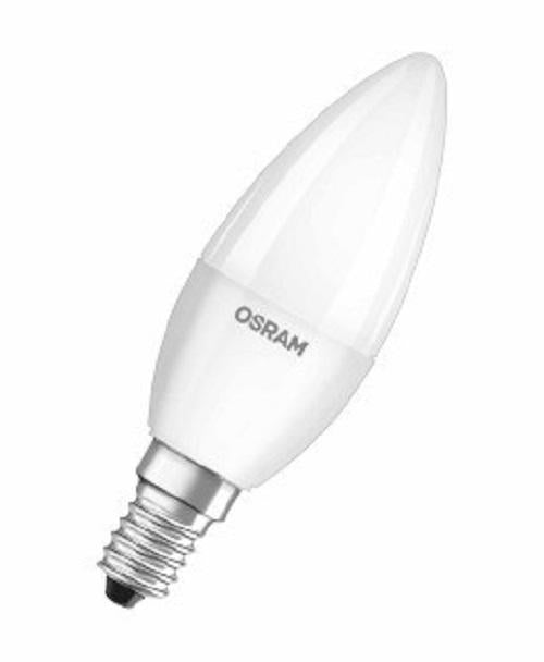 BEC LED Osram, soclu E14, putere 5.5W, forma lumanare, lumina alb rece, alimentare 220 - 240 V, "000004052899971066"