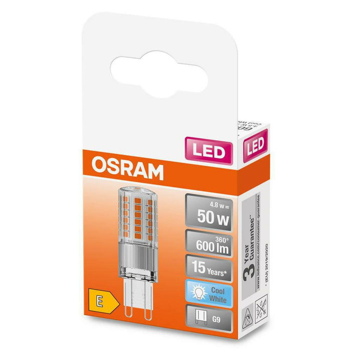 LEDPIN50 CL 4,8W/840 230V G9 FS1 Osram "000004058075432482" – Becuri