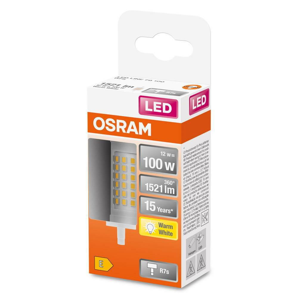 LEDLI78100 12W/827 230V R7S FS1 OSRAM "000004058075432635"