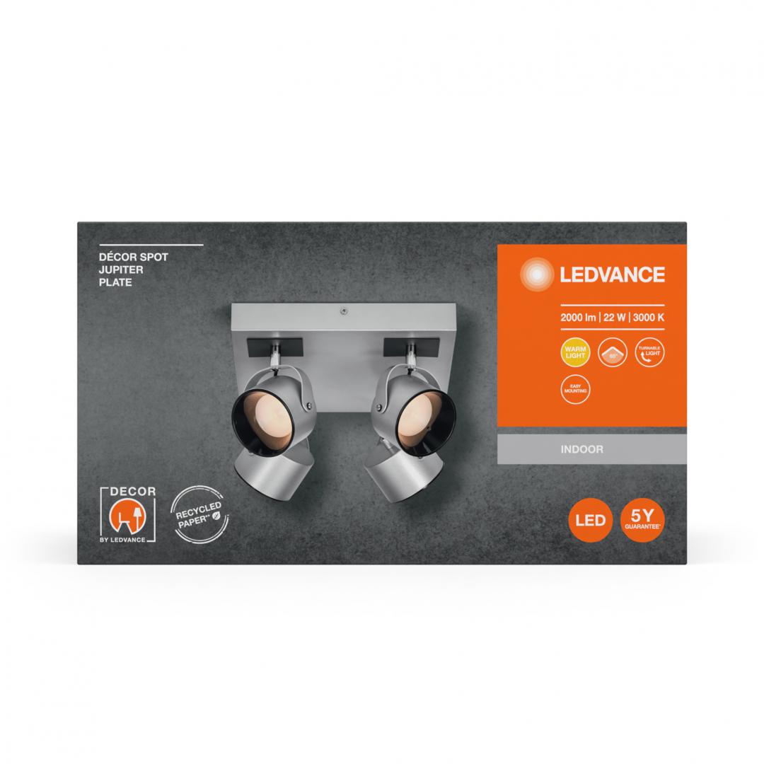 DECOR SPOT JUPITER 260X260 22W830SILEDV "000004058075828285"