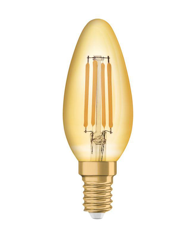 BECURI Osram 1906LEDCB35 4W/824 230VFILGD E14FS1OSRAM "000004099854091476"