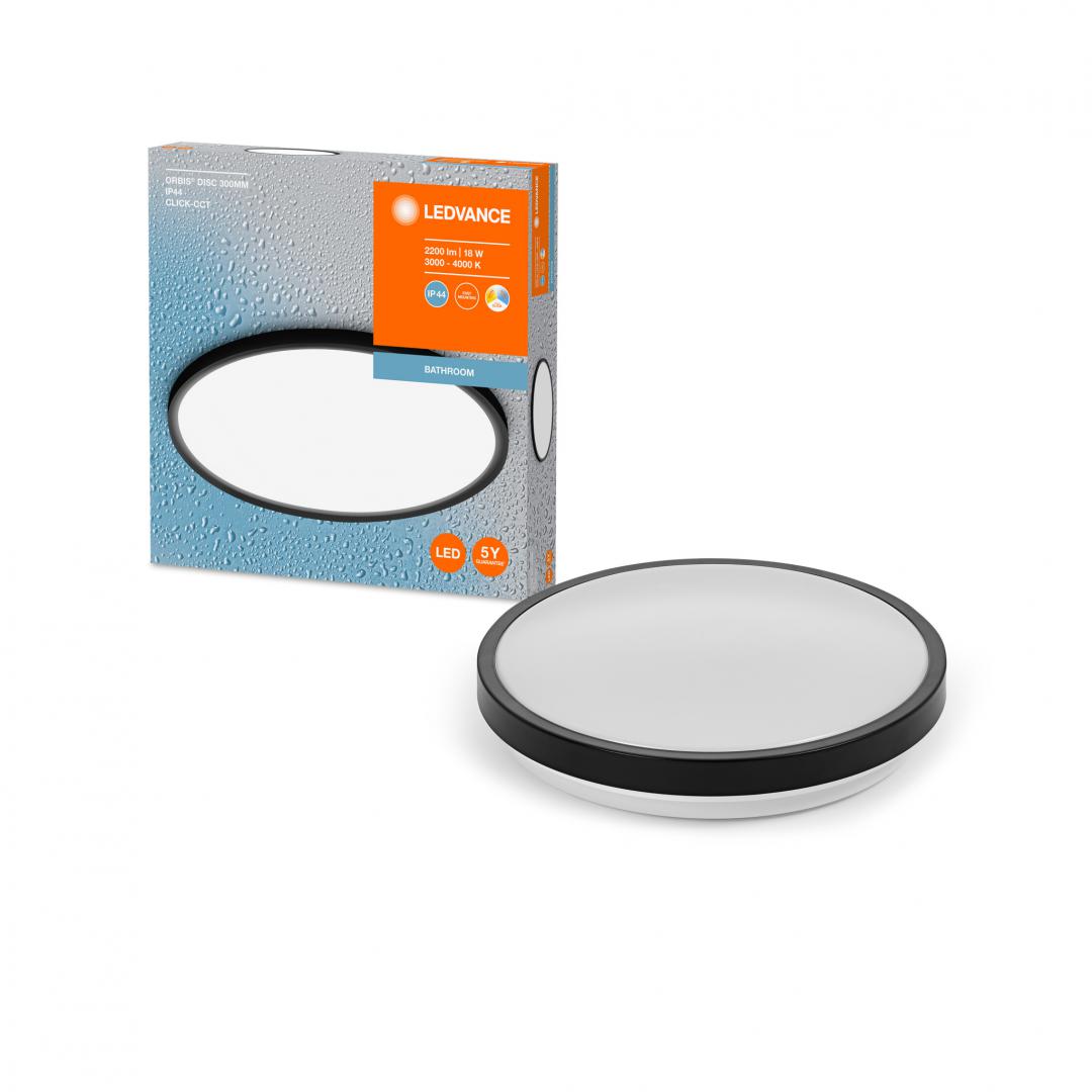 Osram ORBIS DISC 30CM 18W CLICKCCT IP44BKLEDV 
