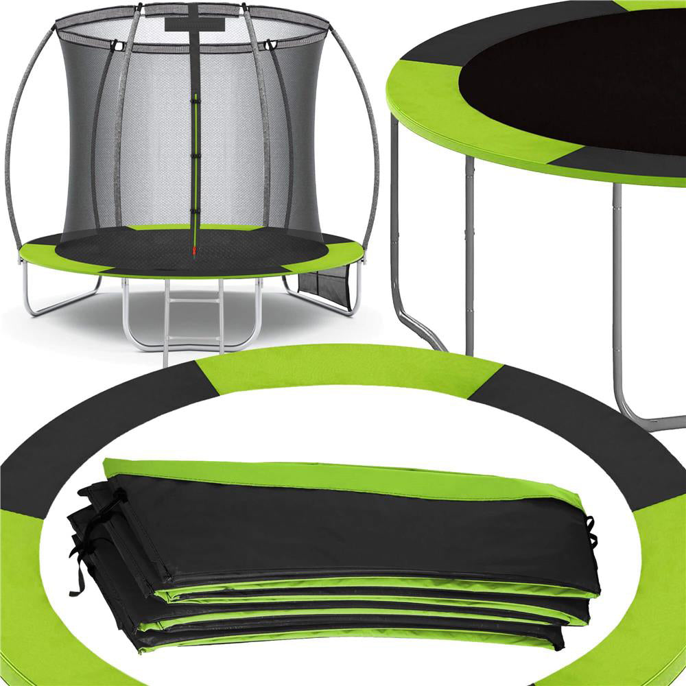 Protectie arcuri pentru trambulina cu diametrul de 366 cm, Verde si Negru