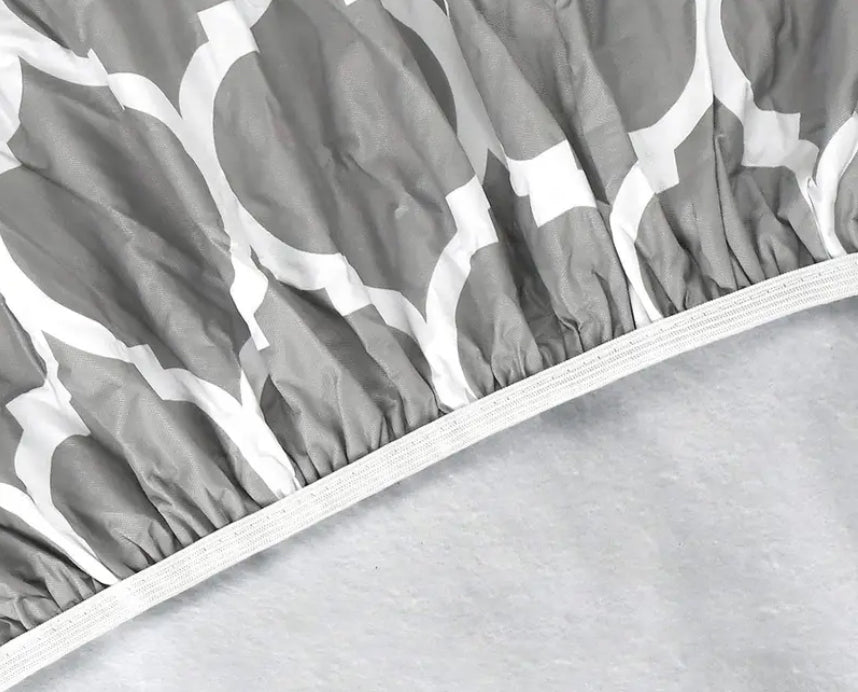 Masa dreptunghiulara pliabila multifunctionala, cu protectie fata de masa, 180x74x74cm, alba