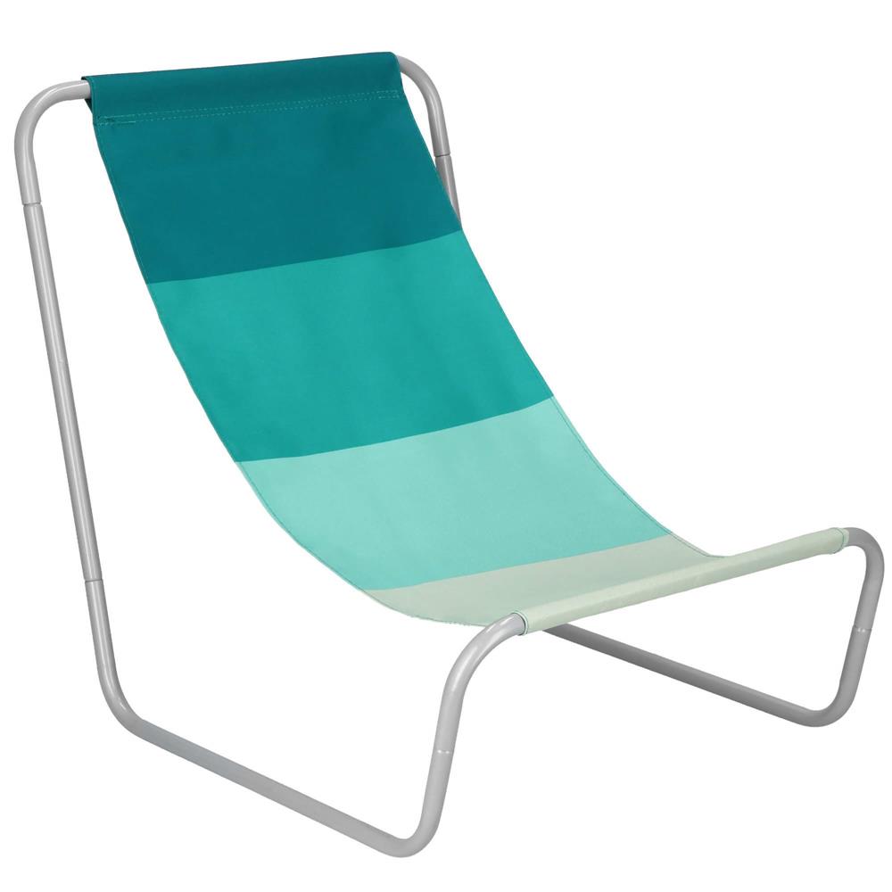 Scaun de plaja Sersimo GC025, pliabil, 90kg, 52x88cm, verde