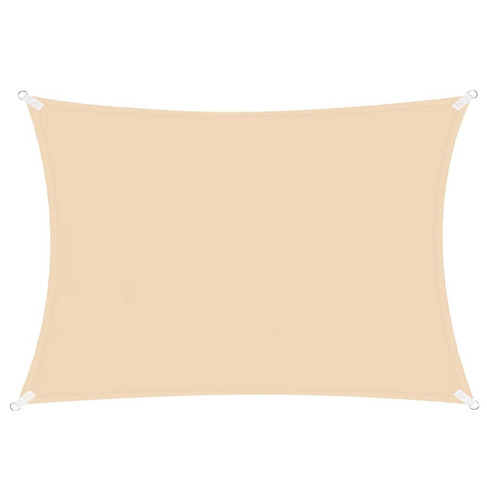 Copertina prelata de soare Sersimo SN138, dreptunghiulara, impermeabila cu protectie UV, 4x2m, bej