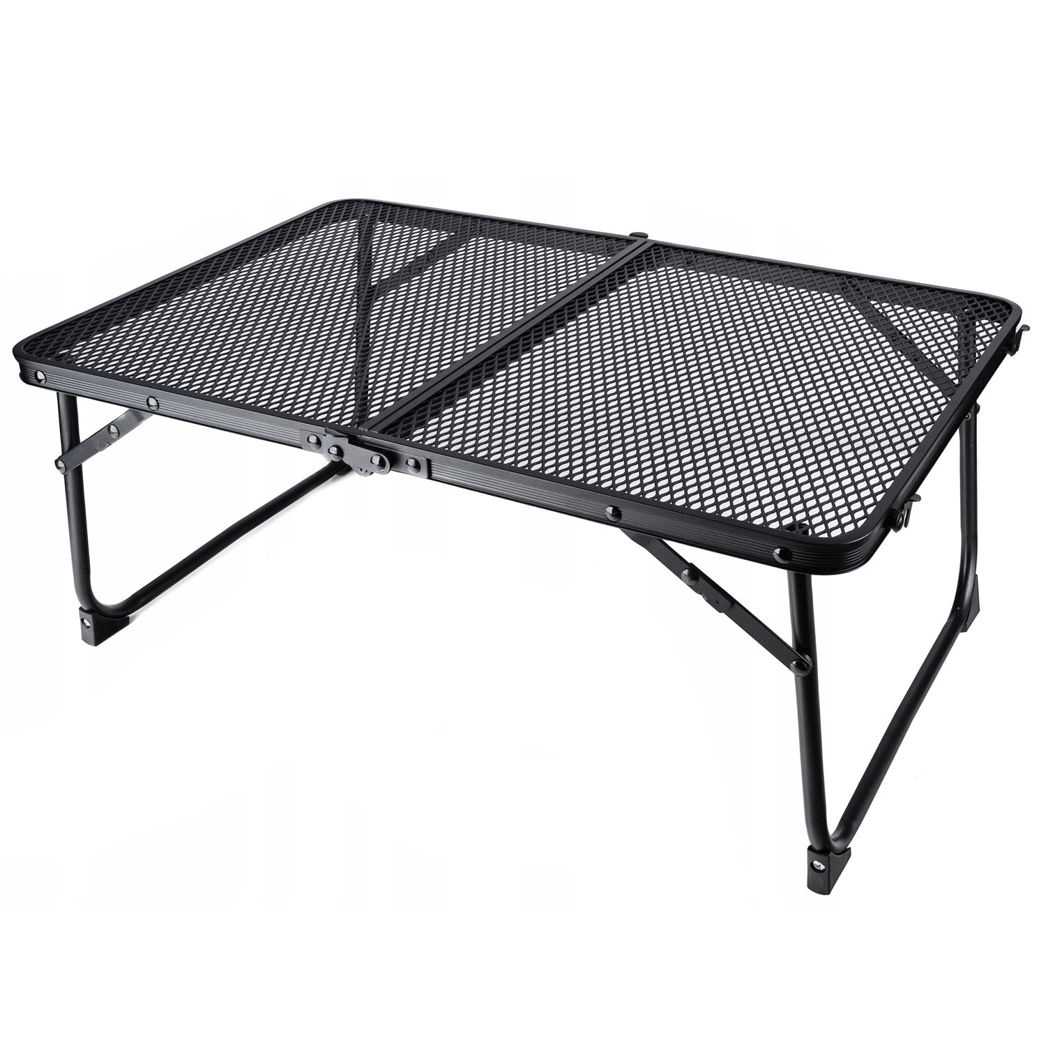 Masa pliabila metalica pentru gradina, plaja sau picnic, 60x40x25cm