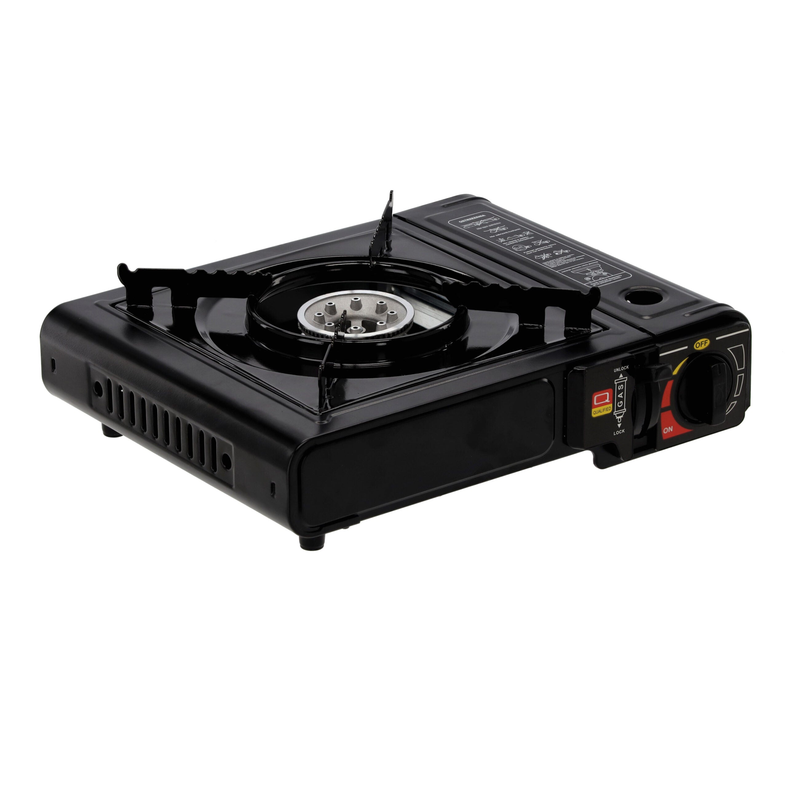 Aragaz portabil camping sau rulote, pentru cartuse cu gaz, 2500W, 34x26x9cm
