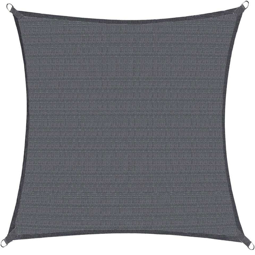 Copertina prelata de soare, patrata, impermeabila cu protectie UV, 4x4m, gri