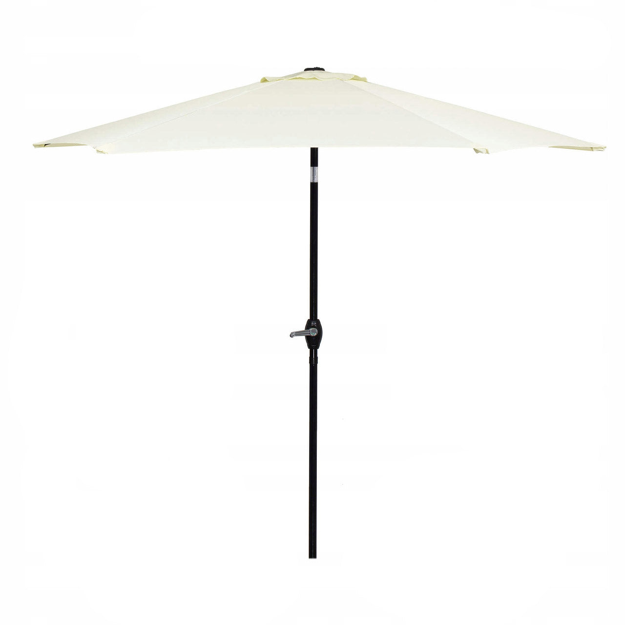 Umbrela terasa gradina, cu manivela si inclinare, GU13E, diametru 260cm, Crem