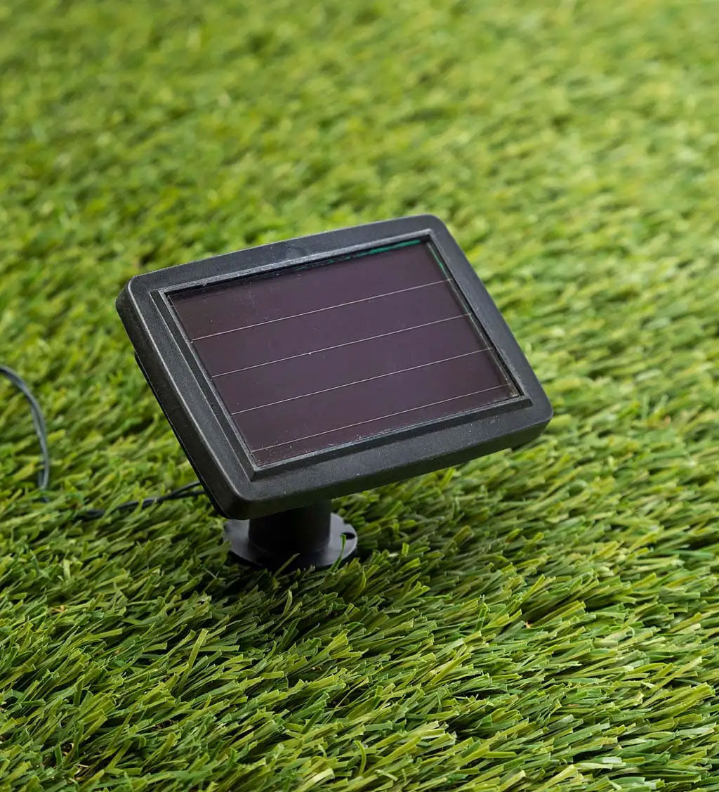 Ghirlanda luminoasa, LED, model Lux, 10 becuri, 380cm, incarcare solara, lumina alb cald